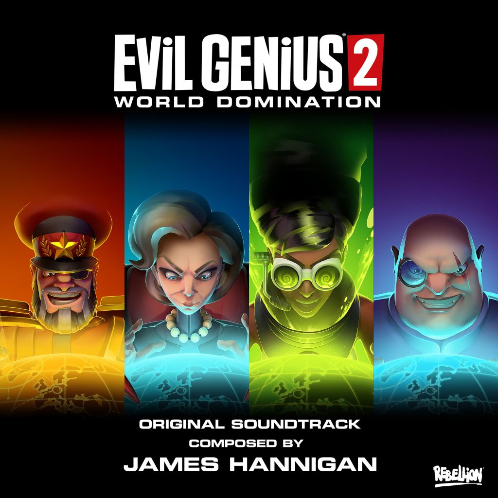 Rebellion Music launches with the soundtrack to Evil Genius 2